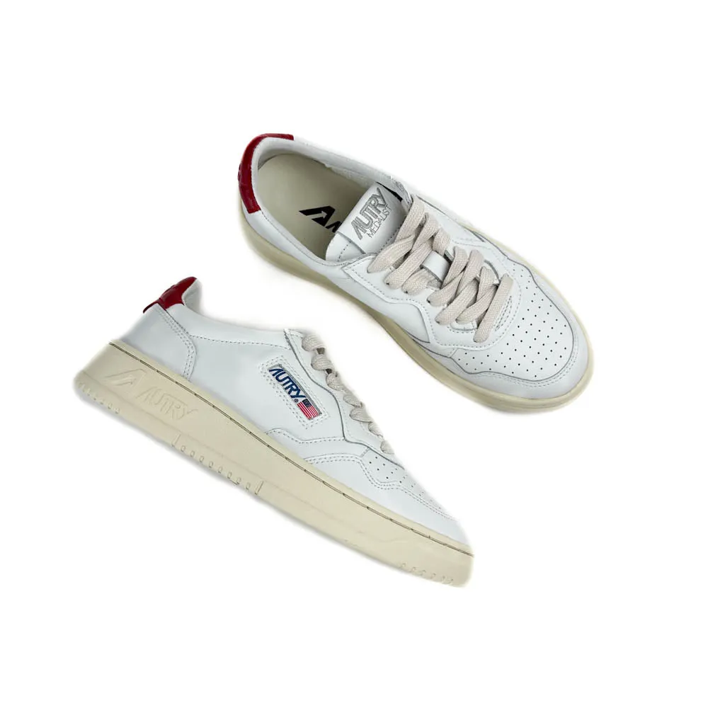 Autry - Medalist Low AULW LL21 (White/Red)