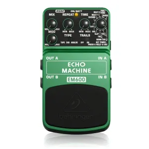 Behringer Echo Machine EM600 Modelling Effects Pedal