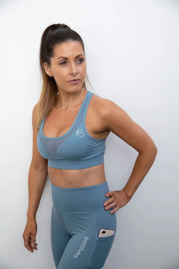botthms Active Blue Yoga Set