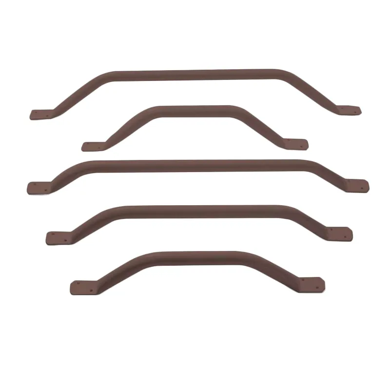 Brown Flat End Grab Rail | 18"