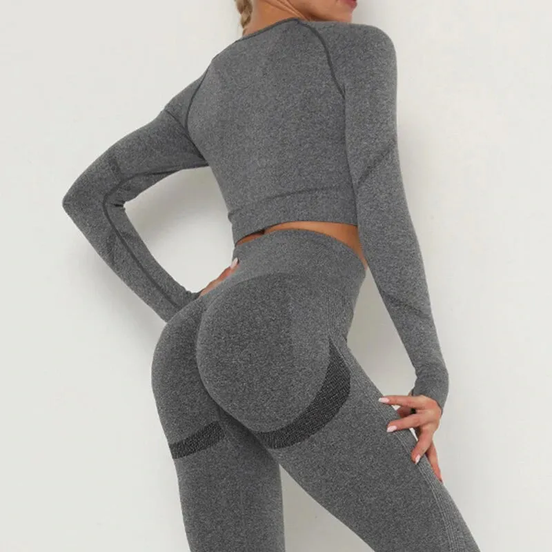 Bubble Butt Set- Dark Grey