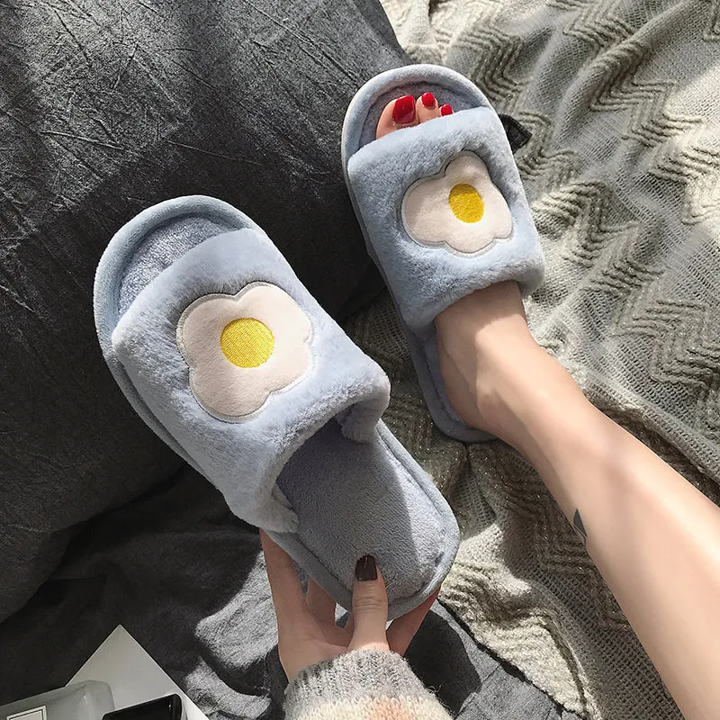 Cute fruit cotton slippers yc21048