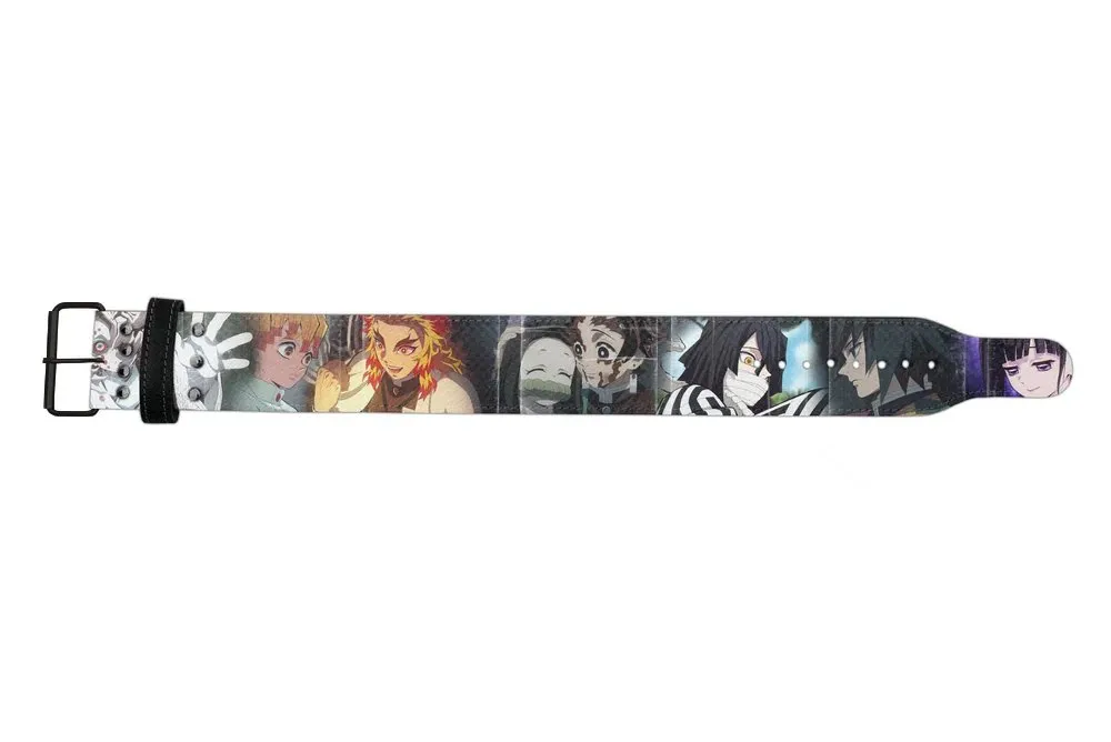 Demon Slayer Characters Custom Weightlifting Belt