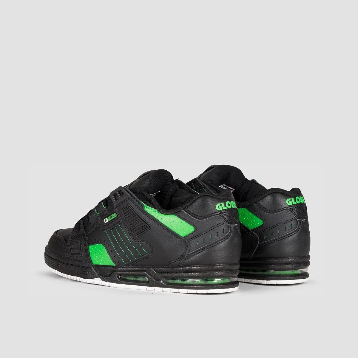 Globe Sabre Shoes - Black/Moto Green