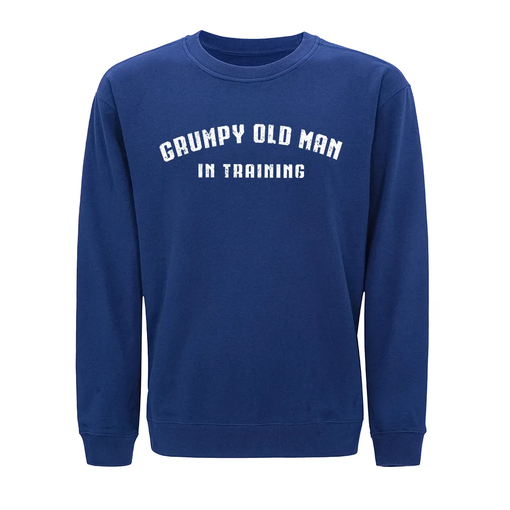 Grumpy Old Man in Training Crewneck Sweatshirt