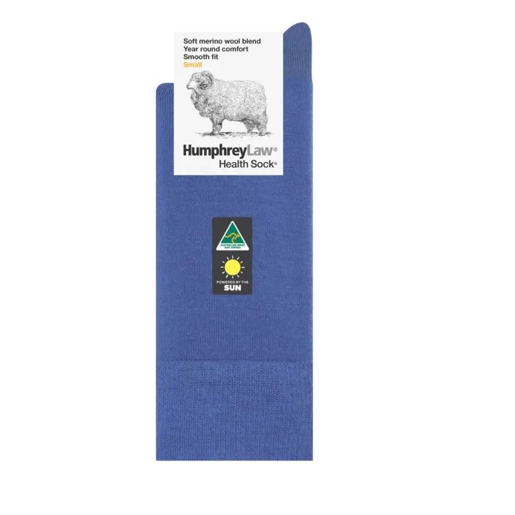Humphrey Law 60% Fine Merino Wool Health Sock - 10 Colours