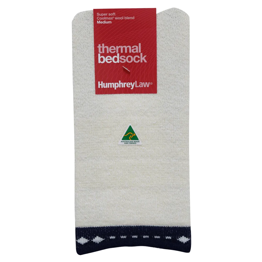 Humphrey Law Super Soft Thermal Bed Sock - 3 Colours