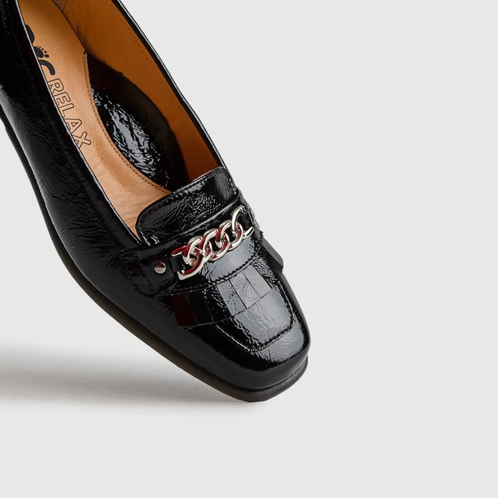 Ladies Comfort Block Heel 5255