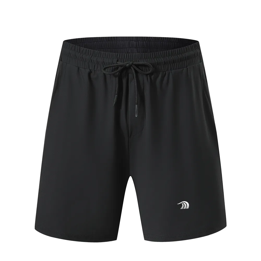 Men's Ice Silk Colorblock Sports Shorts