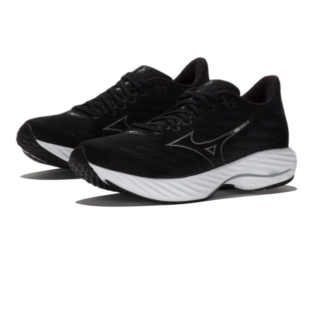 Mizuno Wave Rider 28 (Womens) - Black/white