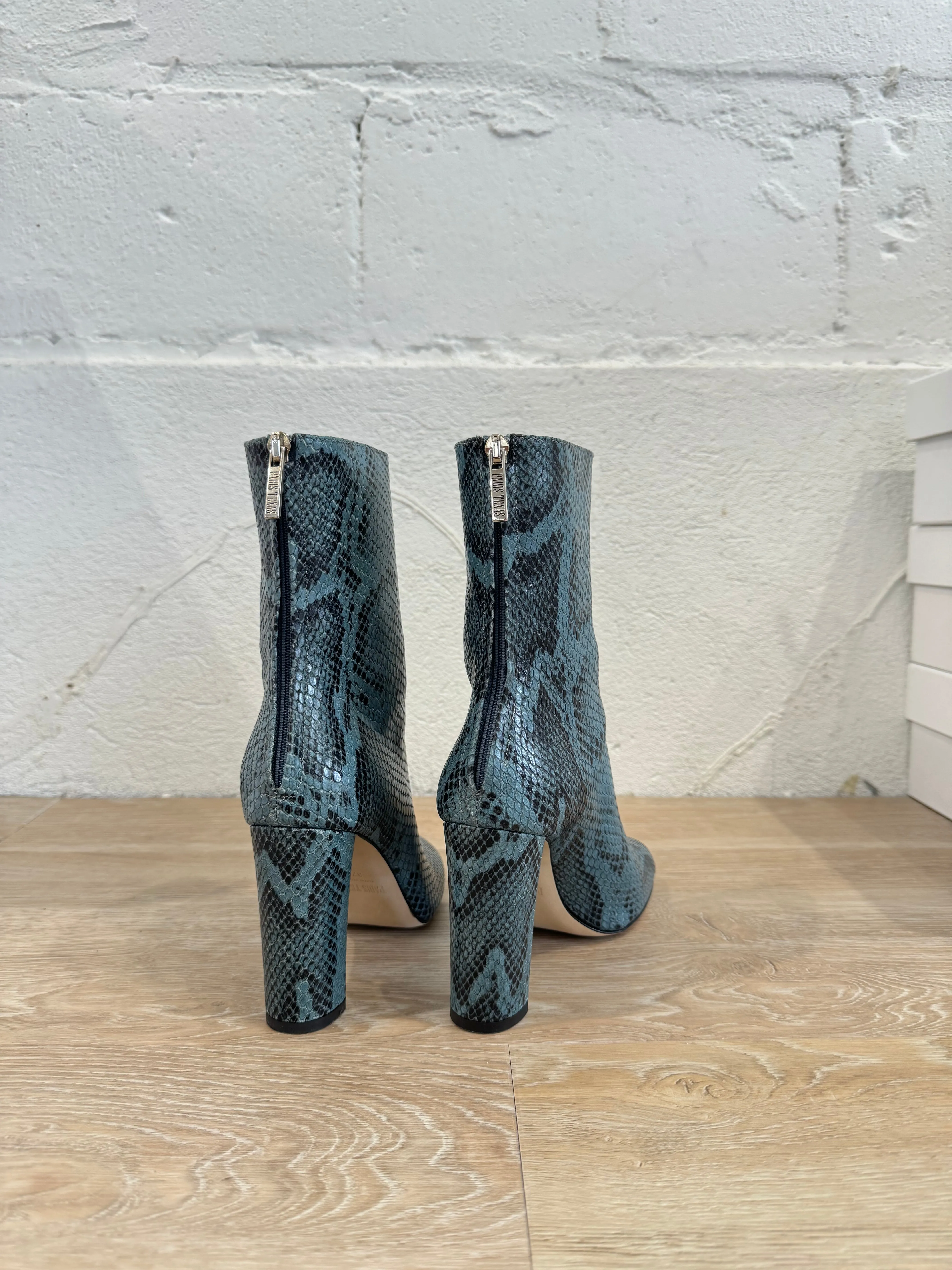 Paris Texas Squared Bootie - Python