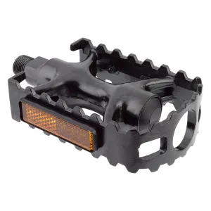 Pedals Sunlt Sport 1Pc Aly 9/16In Blk