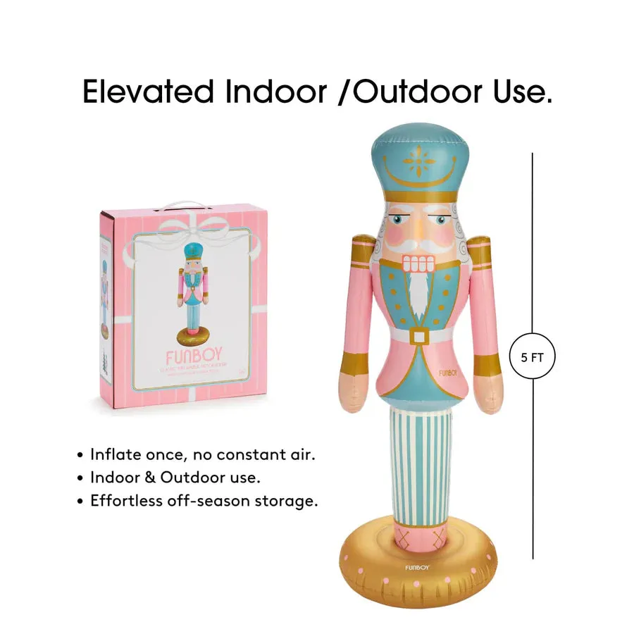 Pink Inflatable Nutcracker by Funboy - 5 ft