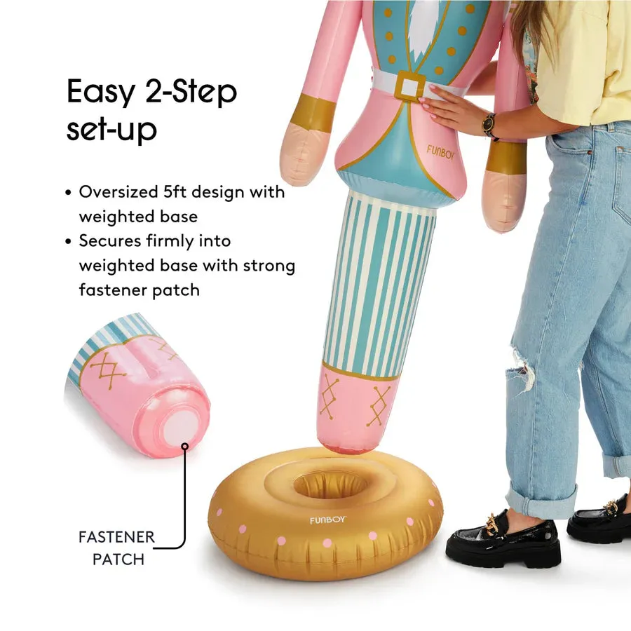 Pink Inflatable Nutcracker by Funboy - 5 ft