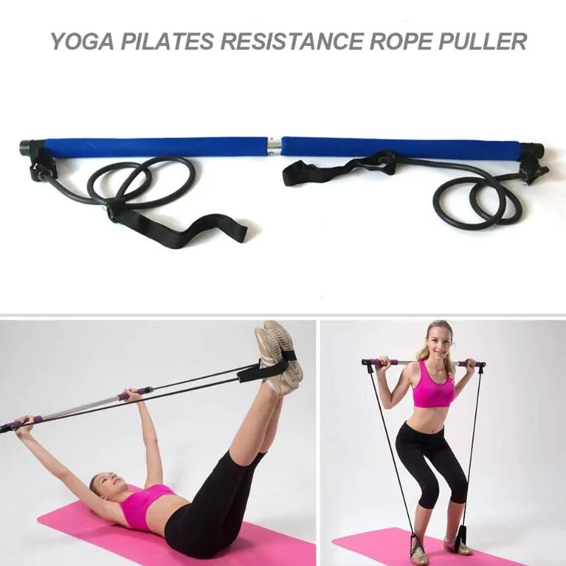 Rally Bar Chest Expansion Arm Force Bar Yoga Bar Pilates Bar Fitness Bar