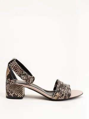 sandal with ankle strap