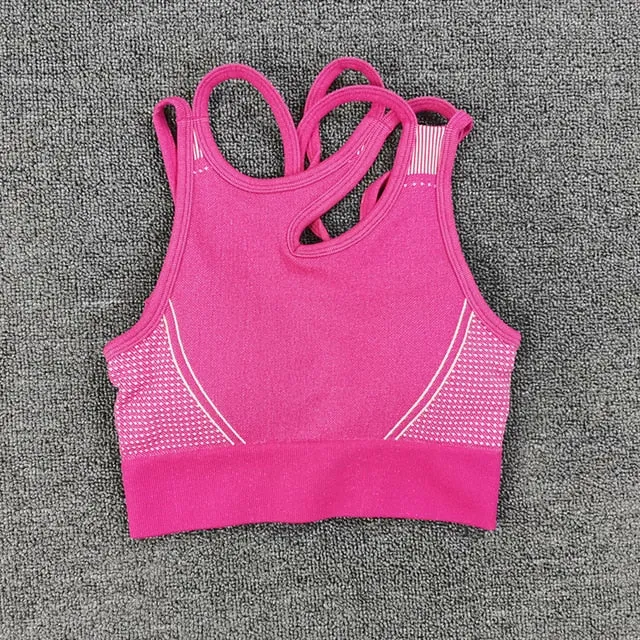 Seamless Sport Set Women Yoga Gym Wear