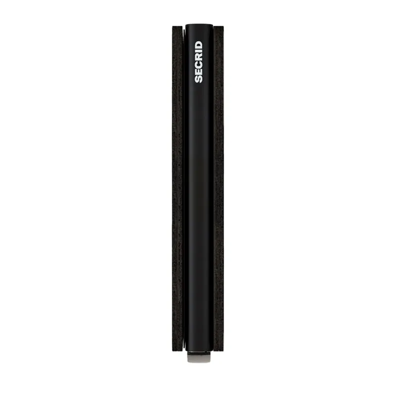 Secrid Slim Wallet - Crisple Black