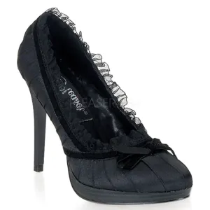 SS-BLISS-38  | Black Genuine Satin