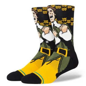 Stance X Elf Smiling's My Favourite Crew Socks