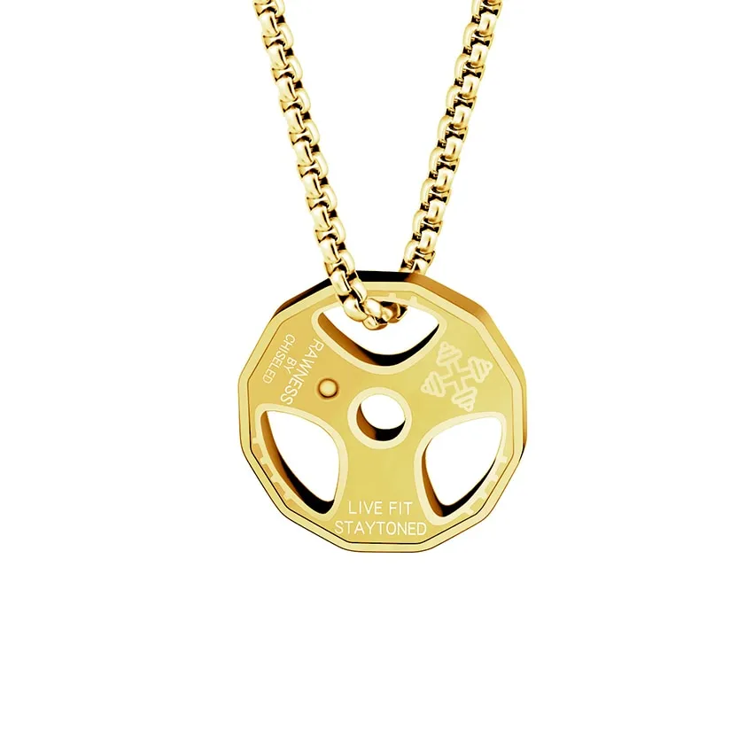 Titanium Fitness Gym Necklace