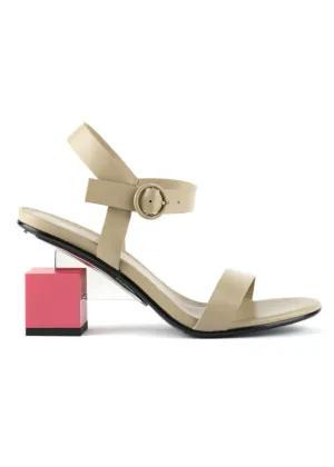 United Nude Cube Sandal Mid Hummus