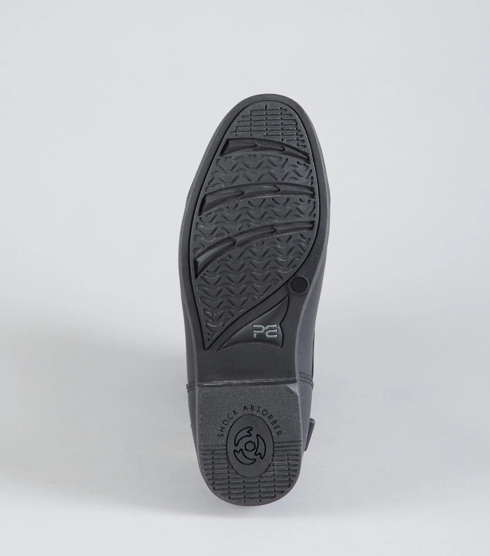 Virtus Junior Leather Paddock Boots Black