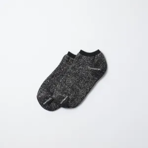 Washi Pile Short Socks - Black