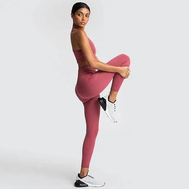 Women Tights Athletic High Waist Yoga Pants Plus Size