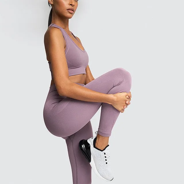 Women Tights Athletic High Waist Yoga Pants Plus Size