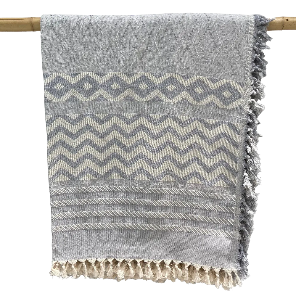 Zig Zag XXL - Fouta Bedspread